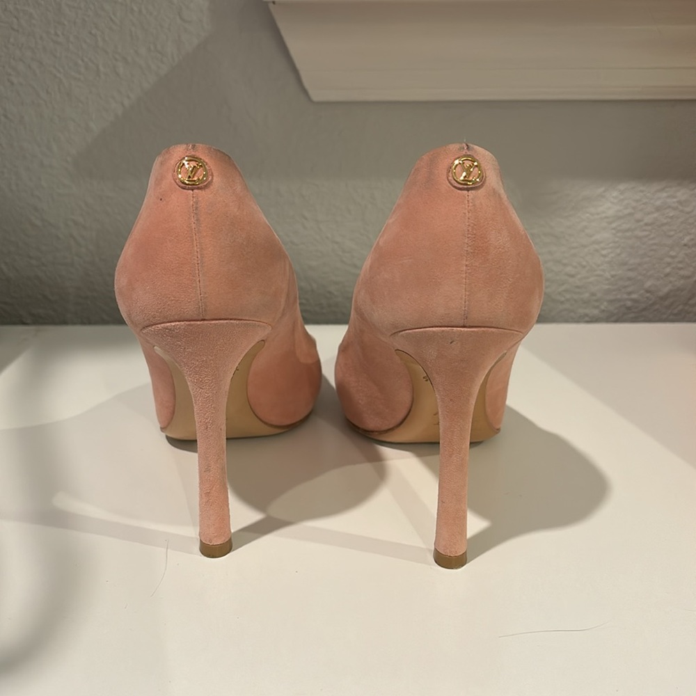 Neverfull Pink Louis Vuitton Heels sz 37 - Picture 4 of 5